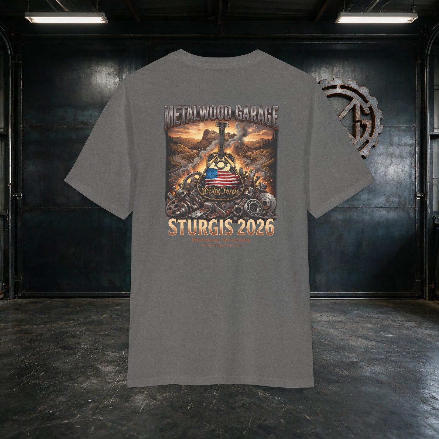 *LIMITED EDITION* Metalwood Garage Sturgis 2026 Graphic Tee