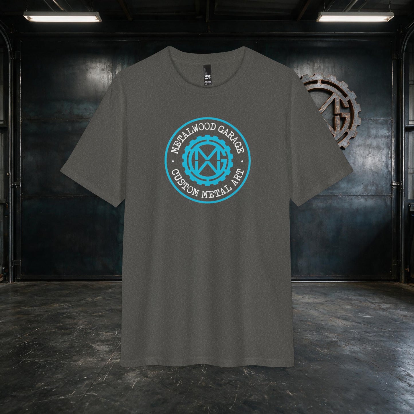 Metalwood Garage Vintage Logo Tee