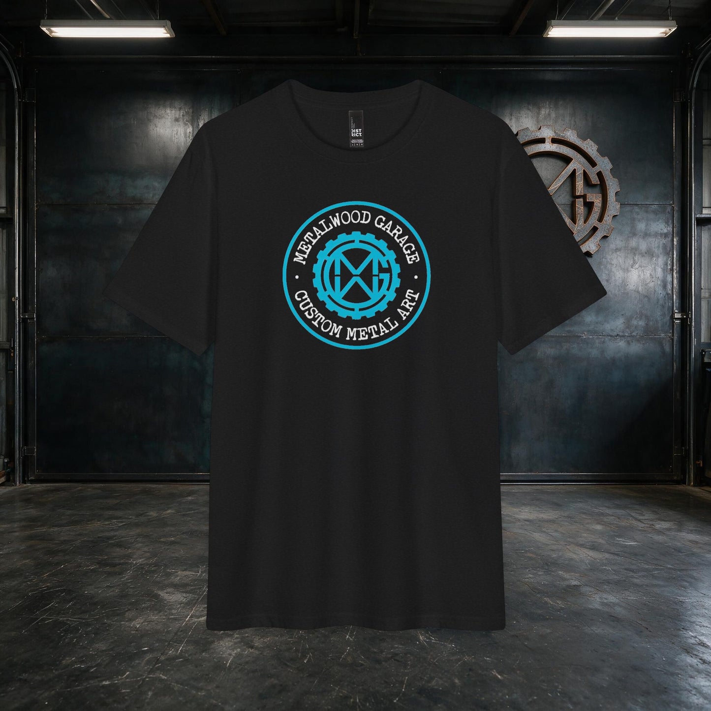 Metalwood Garage Vintage Logo Tee