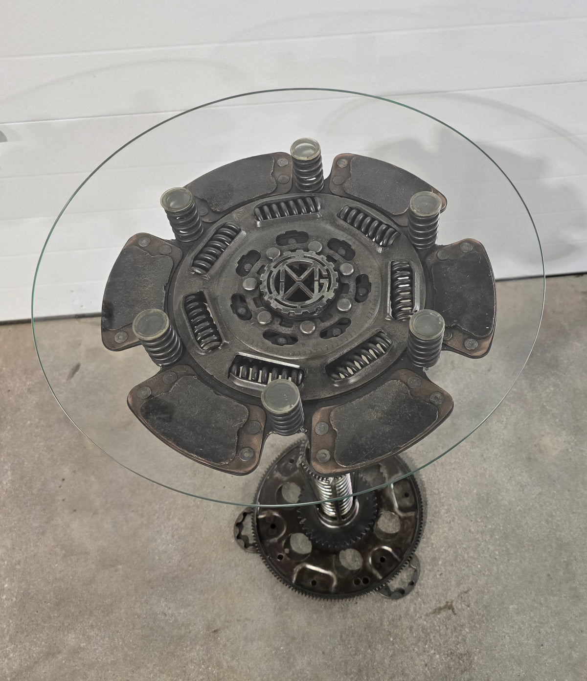 Floating Spring Frame Floating Spring Shaft – Metalwood Garage Custom Metal Art