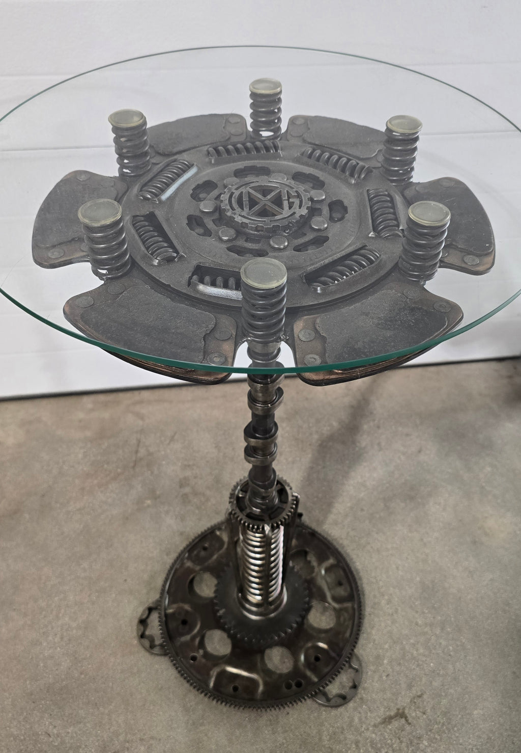 Floating Spring Frame Floating Spring Shaft – Metalwood Garage Custom Metal Art