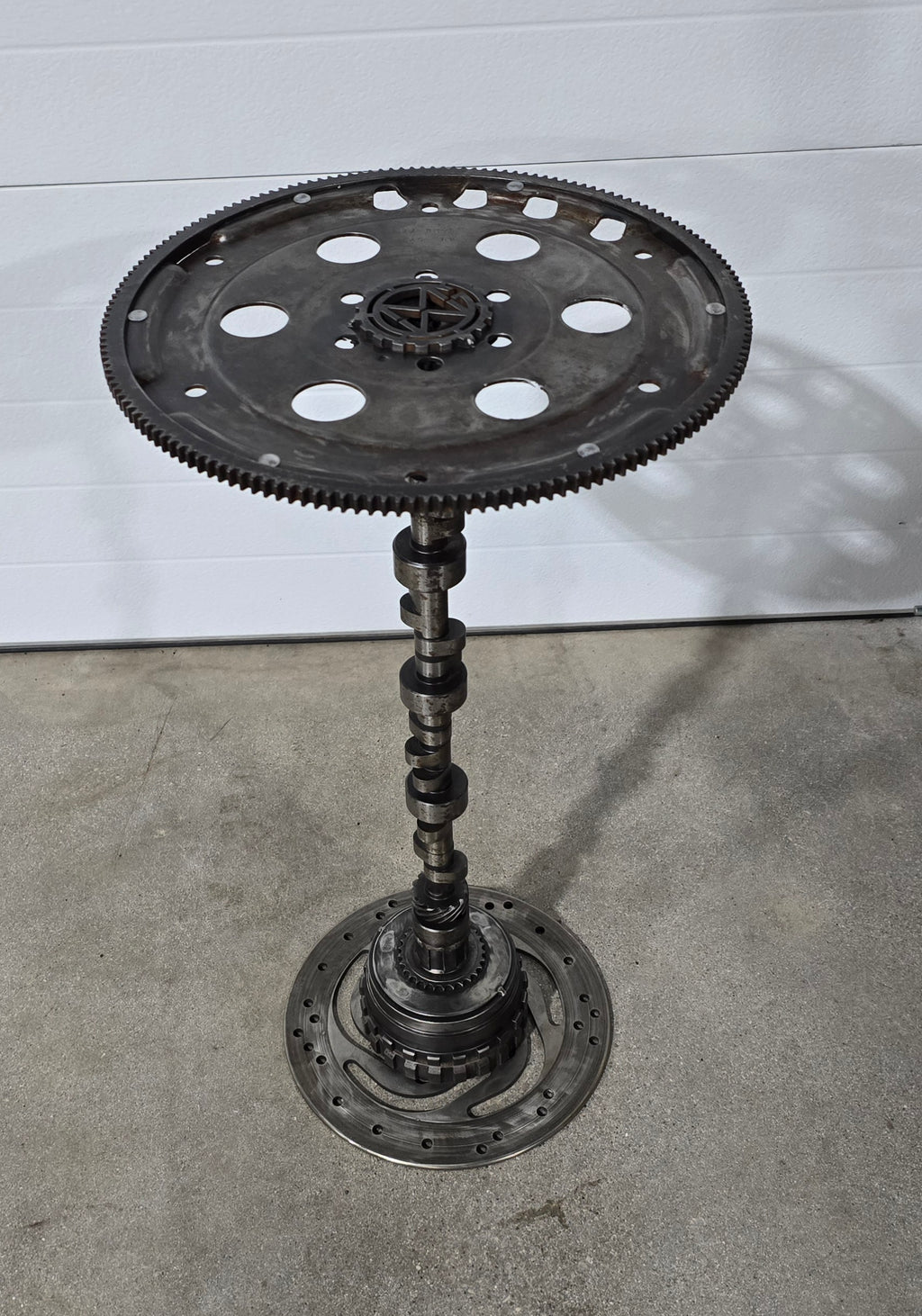 Fly Wheel Table