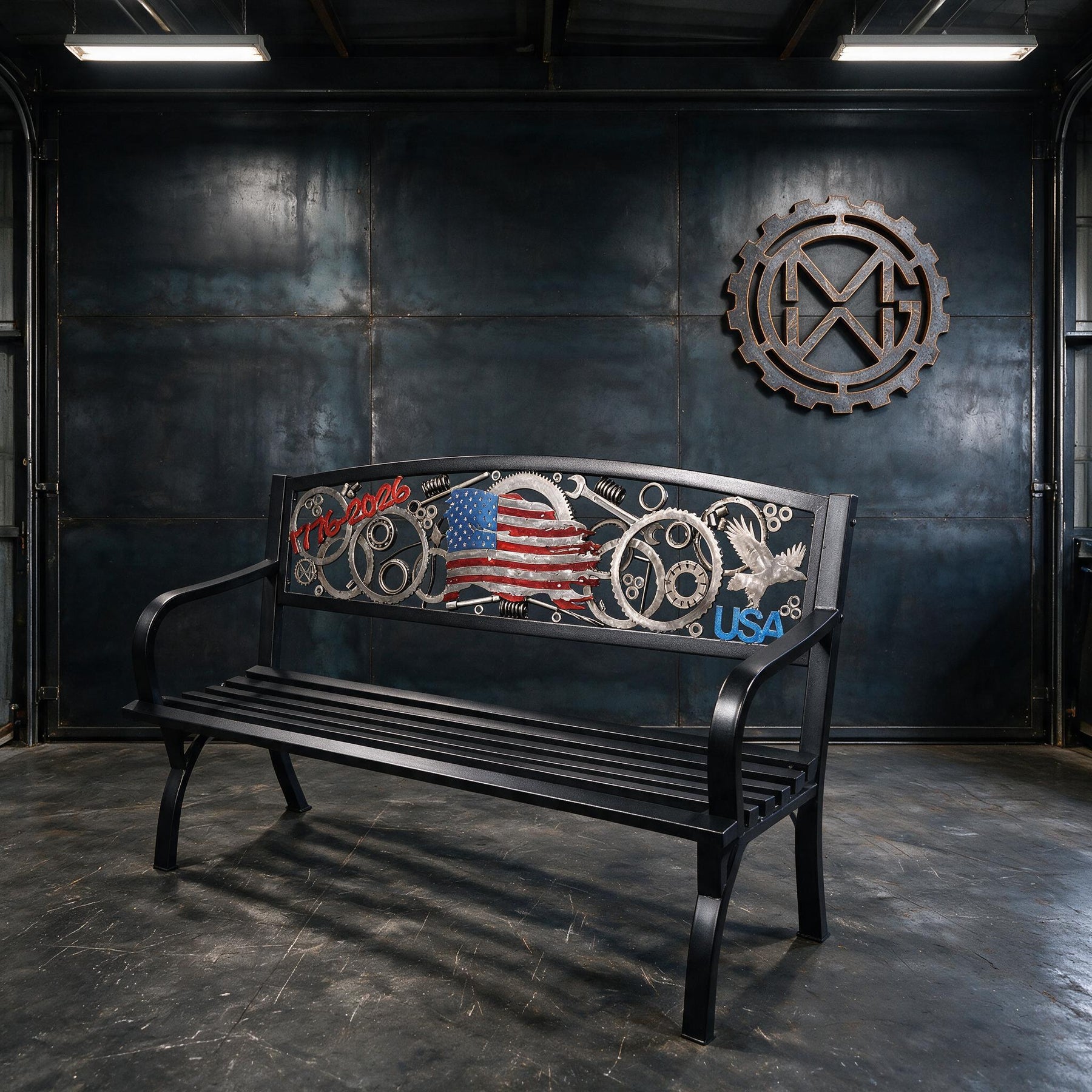1776 to 2026 USA Bench