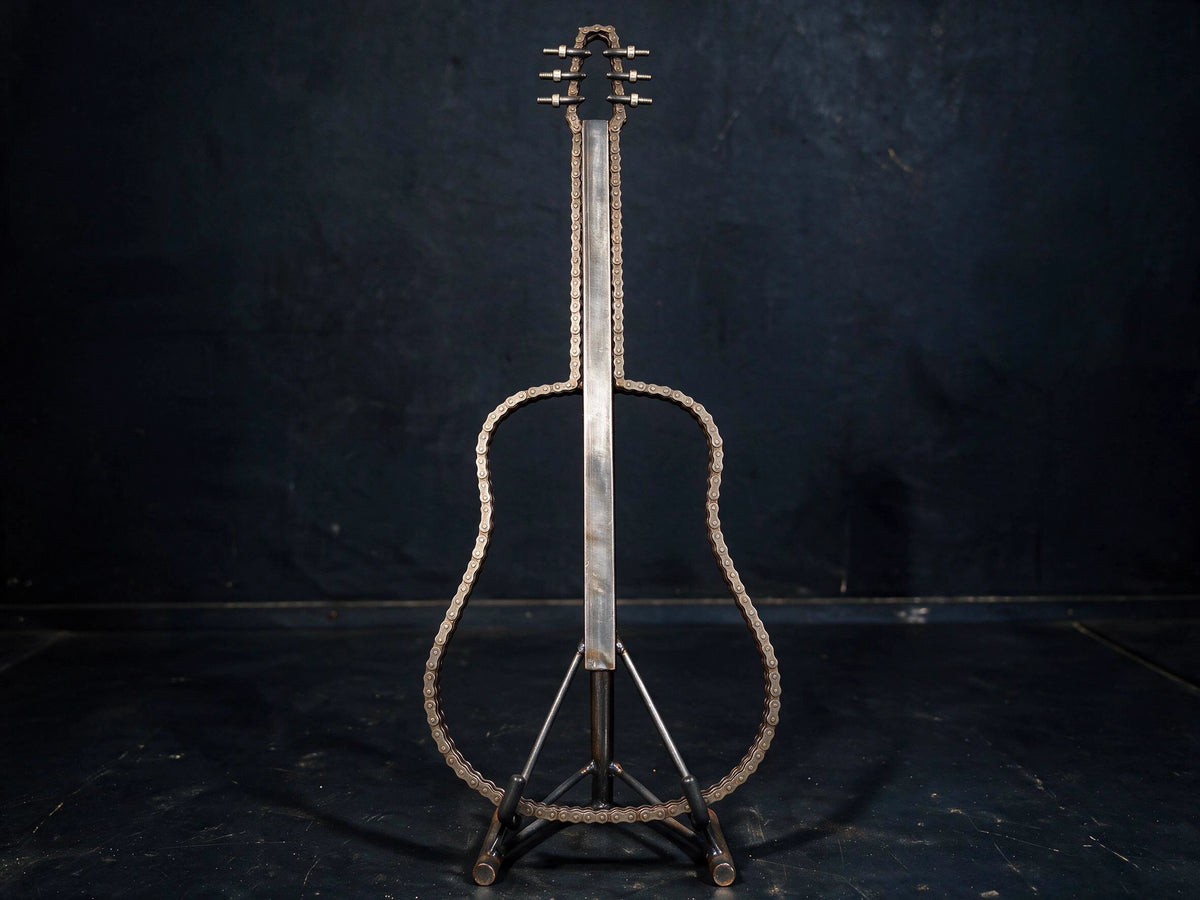 Acoustic with Flat Metal neck
