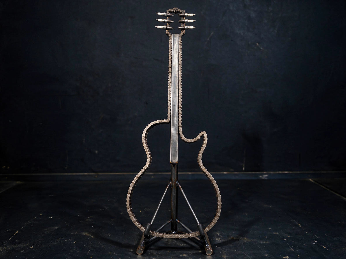 Les Paul with Flat Metal neck